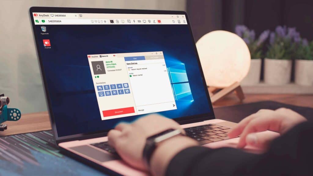 soporte remoto anydesk